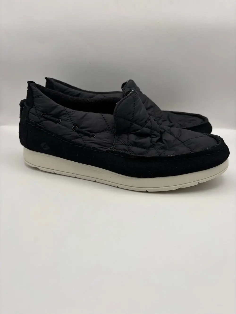 Sperry Moc Sider Nylon Slip On Shoes Women Size 10